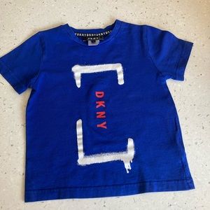 DKNY boys blue tshirt